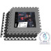 Мат-пазл  Hop-Sport HS-A010PM-6 EVA 1cm 6 частей black-gray - фото №6
